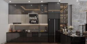đồ thủy tinh decor phòng bếp