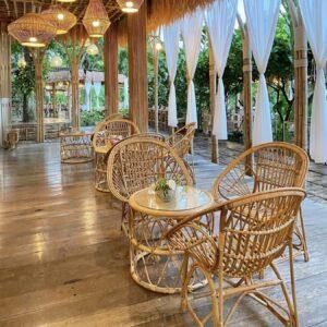 đồ trang trí tre mây nhà bếp