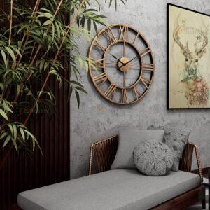 đồng hồ treo tường kiểu retro