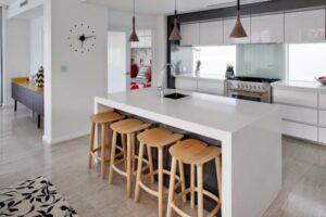 ghế bar decor bếp hiện đại