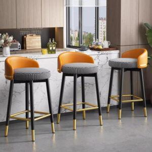 ghế bar decor bếp hiện đại