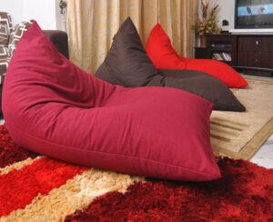 ghế lười hạt xốp phòng khách