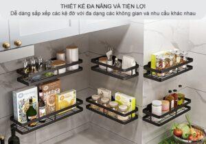 kệ bếp inox treo tường