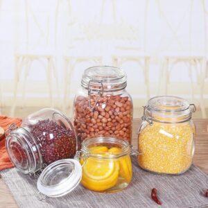 lọ đựng ngũ cốc thuỷ tinh