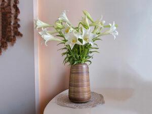 lọ hoa cao cổ decor
