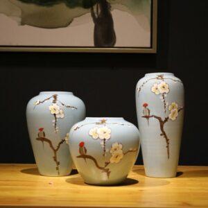 lọ sứ trang trí bếp
