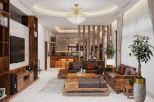 nội thất gỗ cho phòng khách