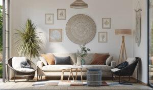 sofa đơn phong cách Scandinavian