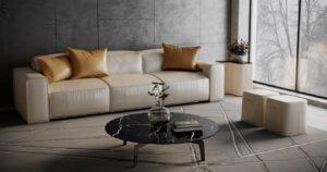 sofa đơn phong cách Scandinavian