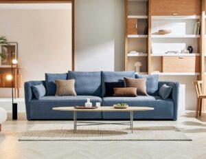 sofa nỉ hiện đại