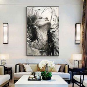 tranh canvas nghệ thuật lớn