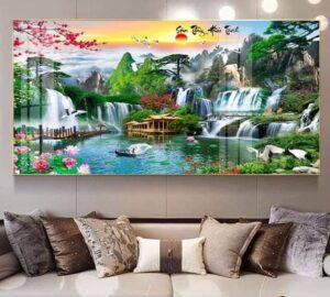 tranh phong cảnh phòng khách