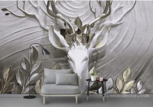 tranh tường 3D hiện đại