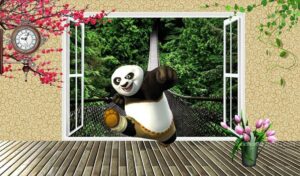 tranh tường 3D hiện đại