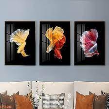 tranh vải canvas decor bếp