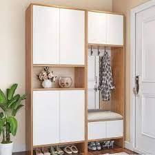 tủ giày kết hợp ghế ngồi gần bếp