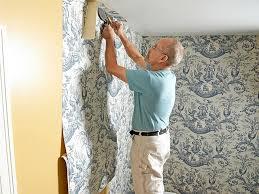 tường dán giấy decor
