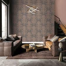 tường dán giấy decor