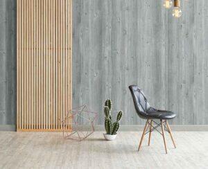 tường ốp gỗ decor