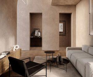 tường sơn hiệu ứng decor