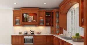 vật liệu gỗ công nghiệp decor bếp